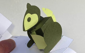 Squirrel pop-up book design - by Shawn Sheehy