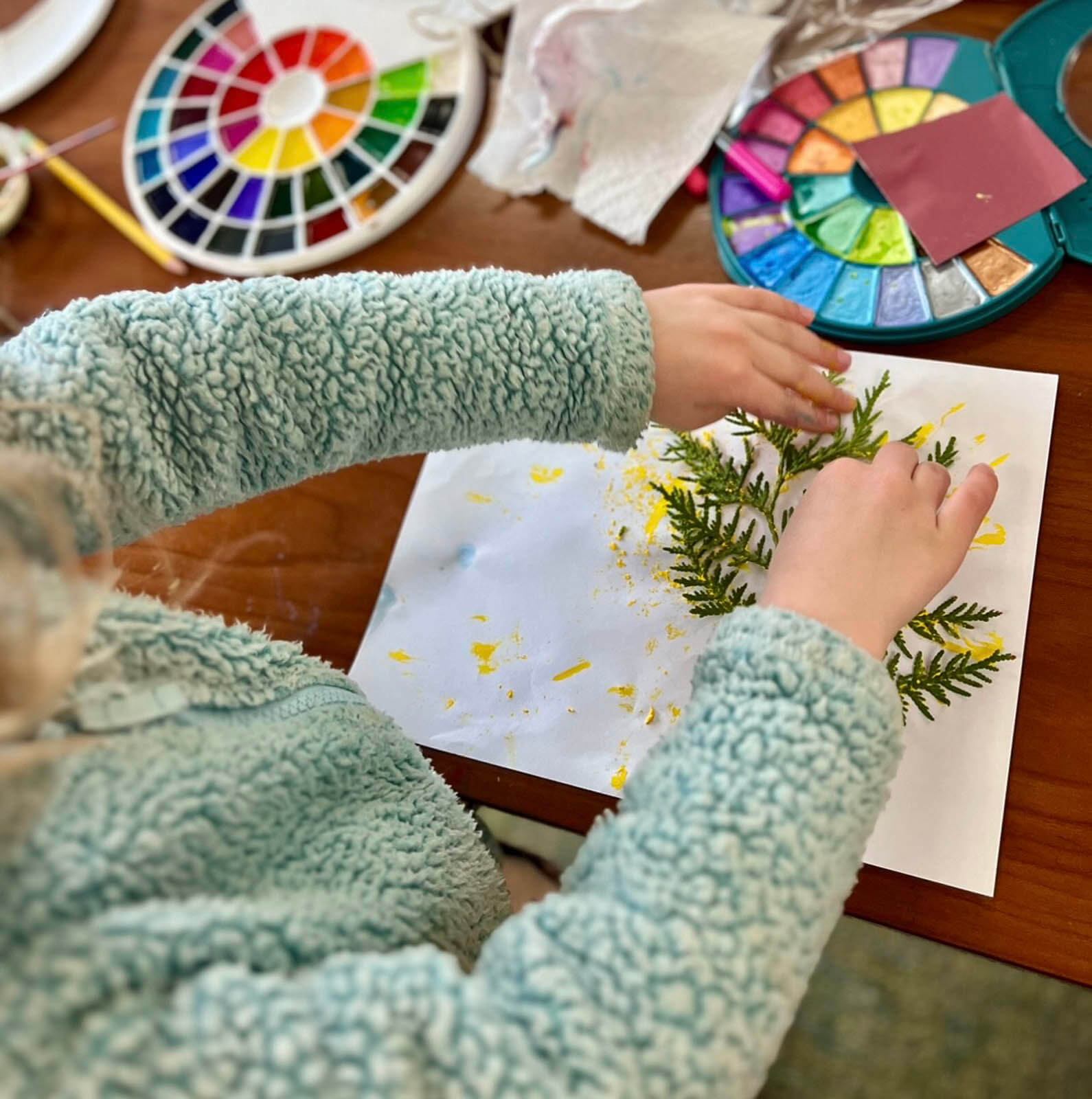 Bookmaking with your child using nature - By Charlene Lutz